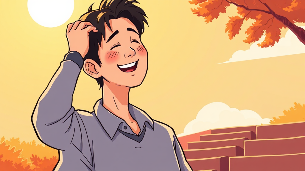 정성일, 아픔을 딛고 일어서다 (cartoon 스타일)