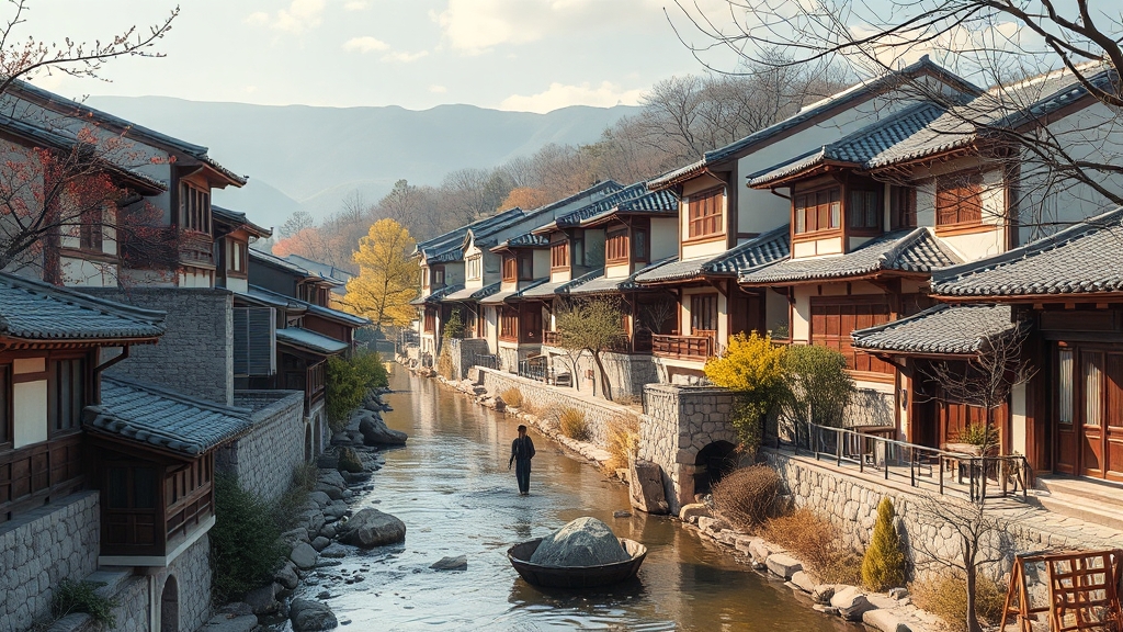 주변 관광 코스 추천 (realistic 스타일)