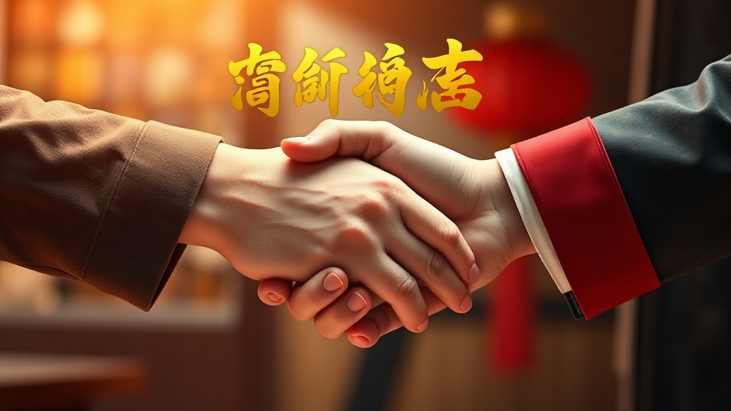 비즈니스 관계를 위한 연말 인사 (realistic 스타일)