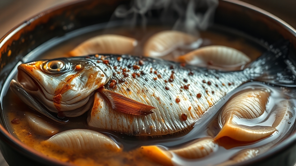 비린내 제거 특급 비법 (realistic 스타일)