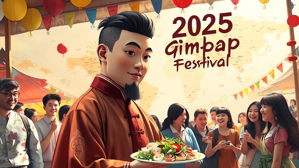 글로벌 축제로의 도약 (realistic 스타일)
