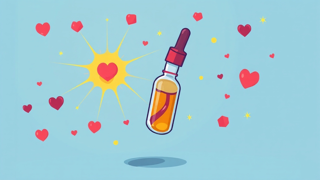 주요 성분 & 기대 효능 (cartoon 스타일)