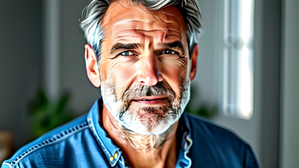 전립선비대증, 치료 시기를 놓치면 안 되는 이유 (realistic 스타일)