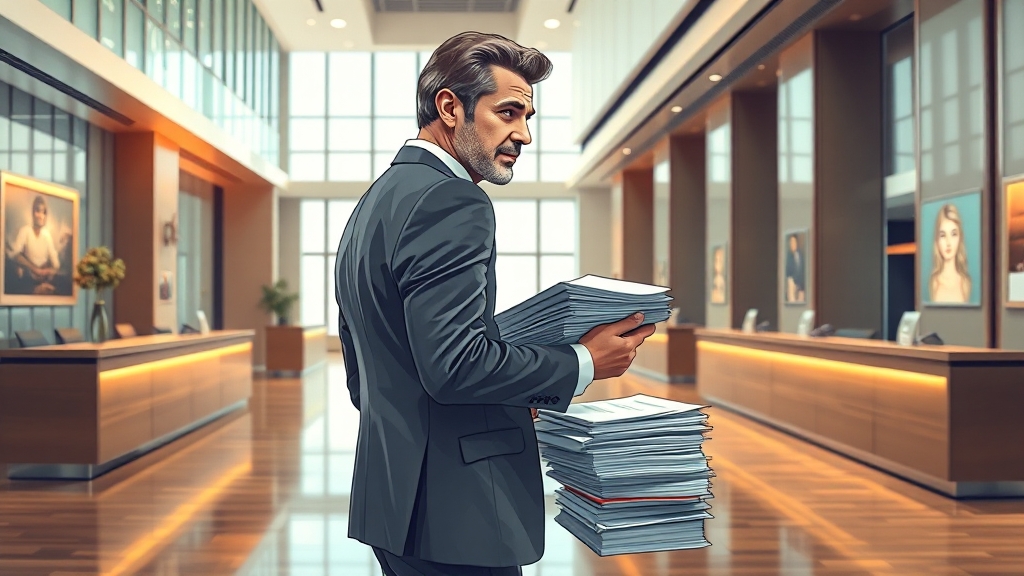 대출 심사 전 준비사항 (illustration 스타일)