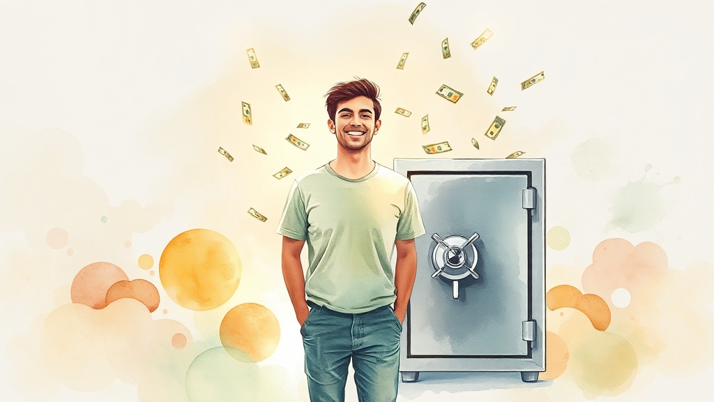 숨은 돈, 지금 찾으러 가요! (watercolor 스타일)