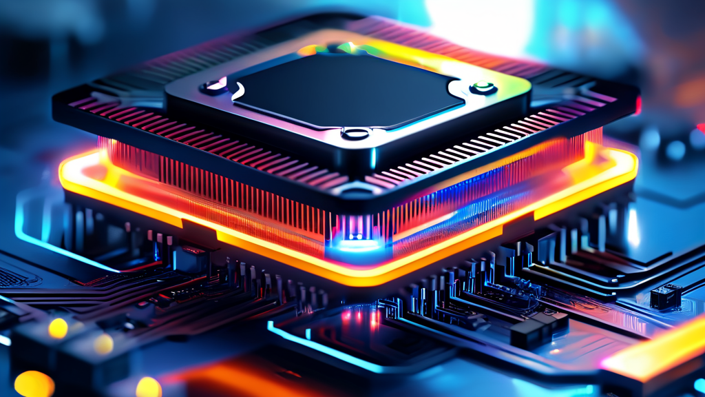 컴퓨터 비프음, 당황하지 마세요! 원인별 완벽 진단 및 자가 해결 가이드 5 CPU, 메인보드 이상 신호와 자가 진단 방법 (realistic 스타일)