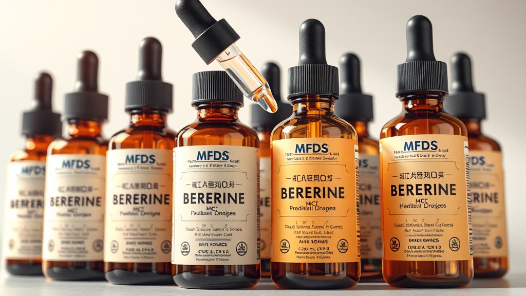 베르베린 효능 총정리 건강관리 2025 6 제품 선택 요령 (realistic 스타일)