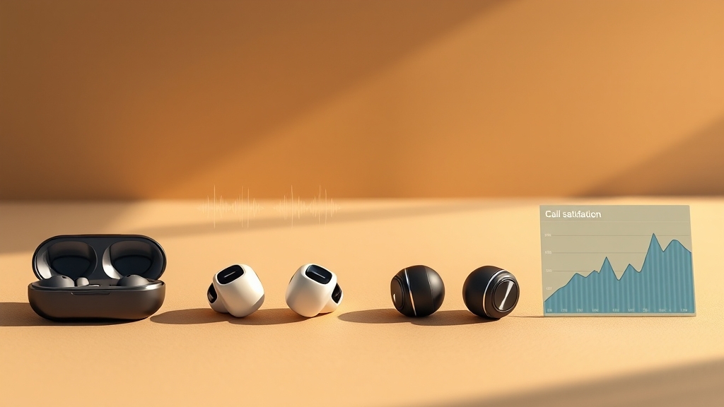 브랜드별 통화 품질 비교 (realistic 스타일)