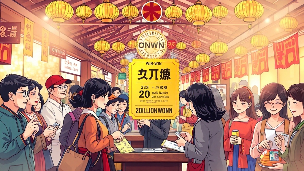 상생소비복권이란? (illustration 스타일)