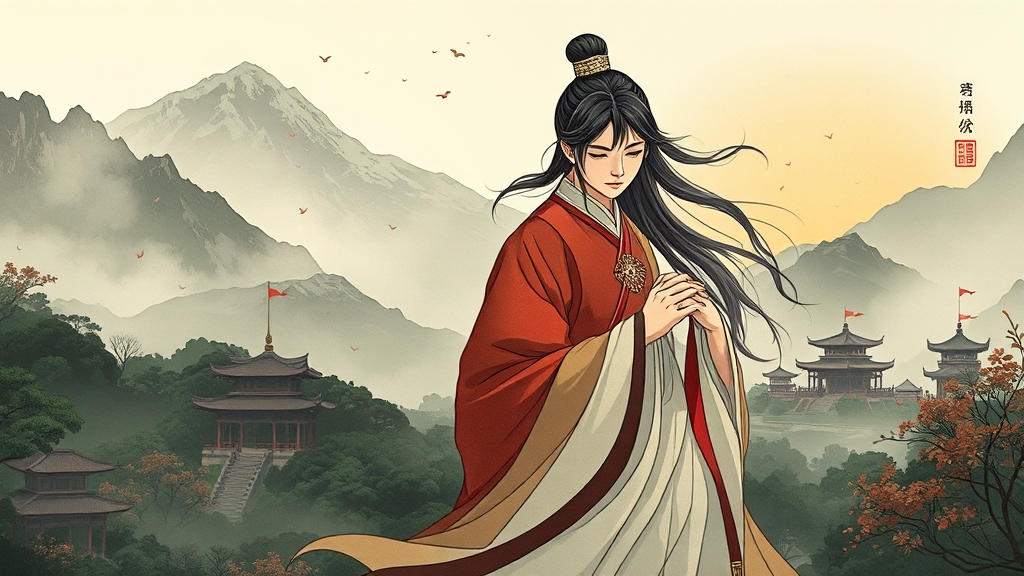 신조협려 문세간, 그는 누구? (illustration 스타일)