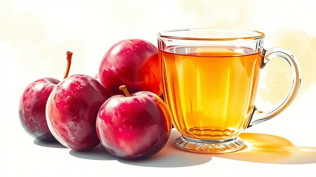 매실, 맛 이상의 가치 (realistic 스타일)