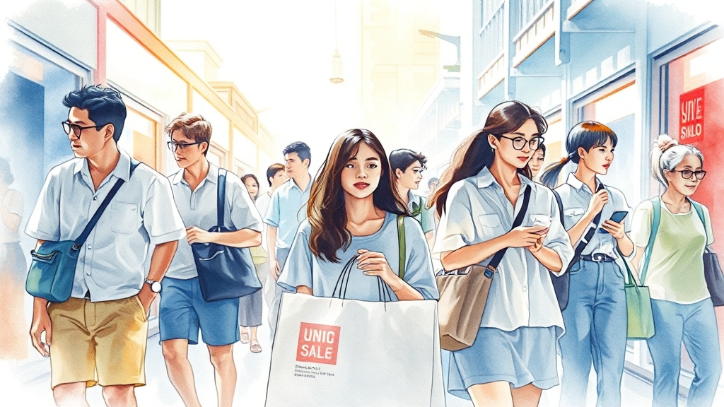 유니클로 추천 상품 (watercolor 스타일)