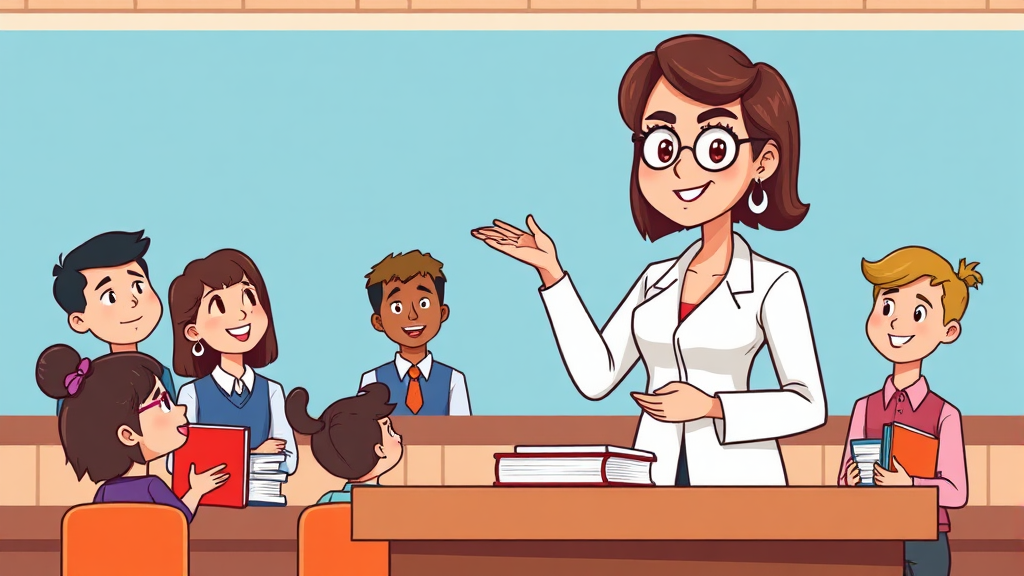 임용시험, 어떤 시험일까? (cartoon 스타일)