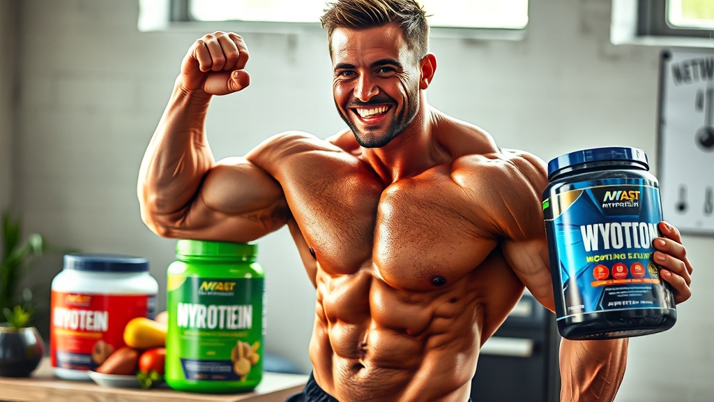 마이프로틴 인기 제품 & 활용 팁 (realistic 스타일)