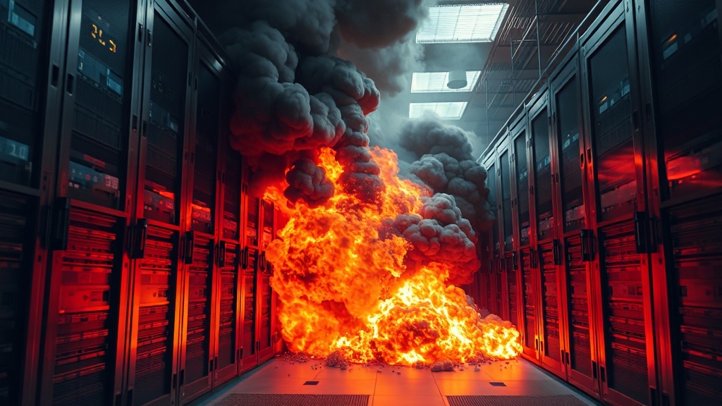 화재 발생 및 초기 상황 (realistic 스타일)