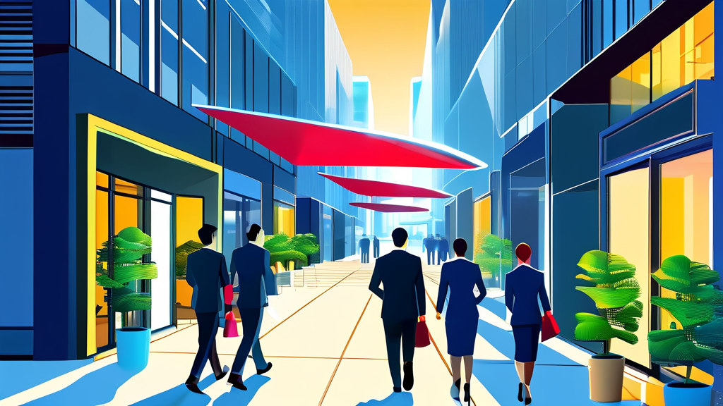 외국인 자금 유출, 시장 변동성 확대 우려 (illustration 스타일)