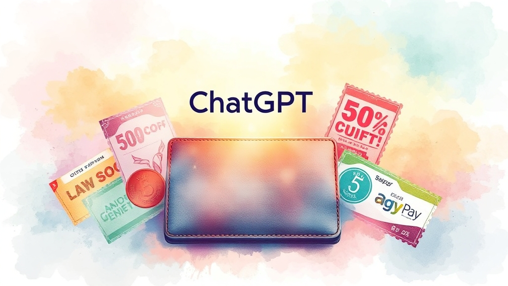 유료 구독, 싸게 하는 법 (watercolor 스타일)