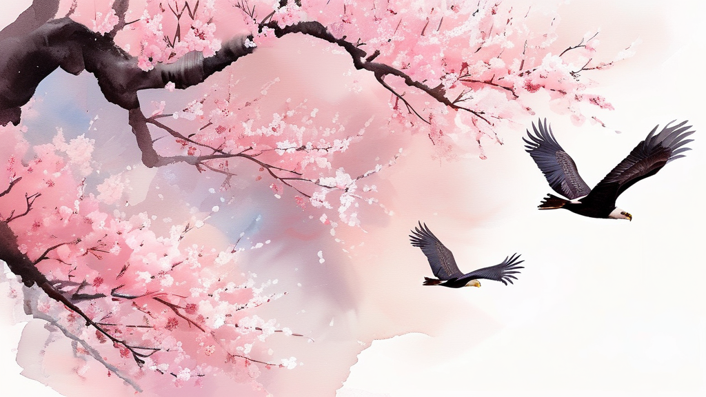 2026 여의도 벚꽃축제: 기본 정보 및 주요 프로그램 (watercolor 스타일)