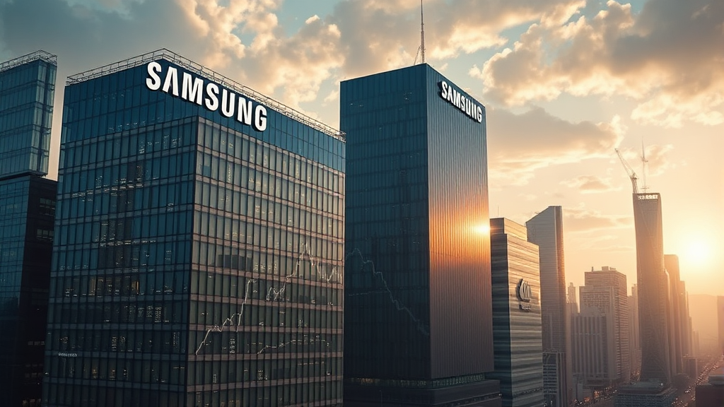 시총 1000조 돌파! (realistic 스타일)