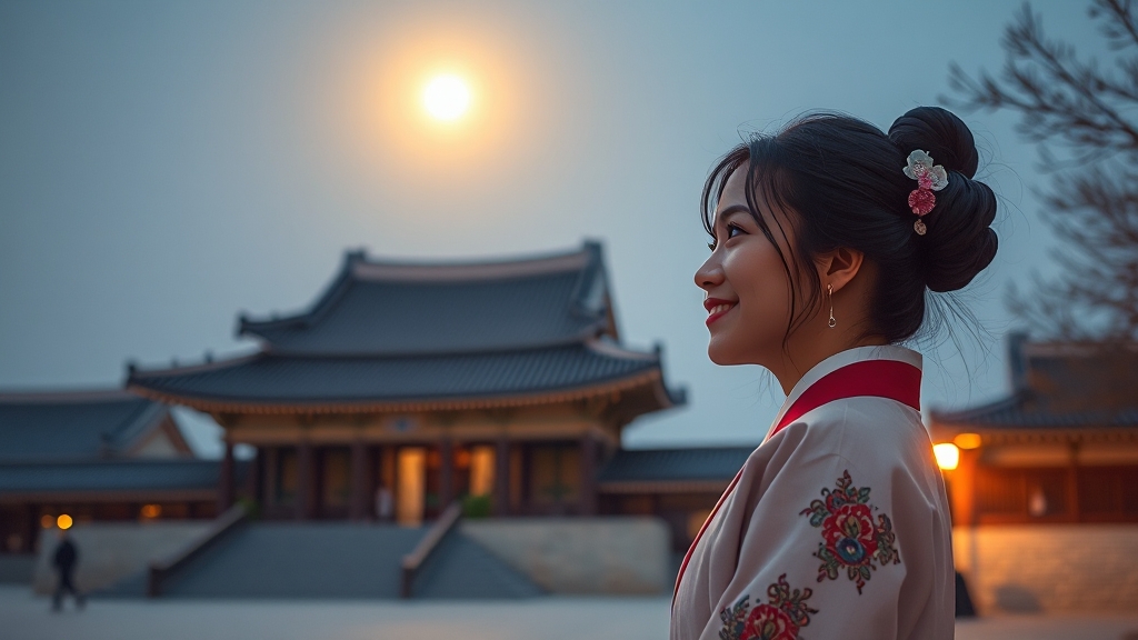 야간개장 관람 팁 및 주의사항 (realistic 스타일)