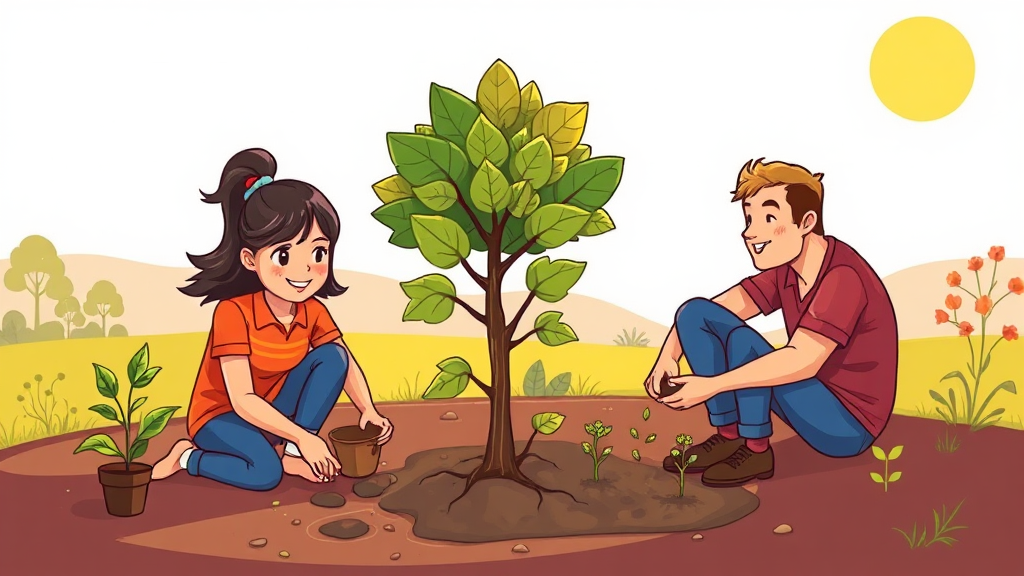 자녀 재산 증여, 투자 전략이 중요! (cartoon 스타일)