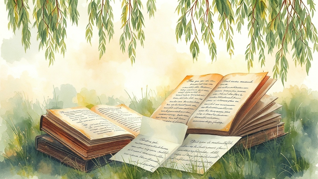 어휘력과 독해력, 글쓰기의 기초 (watercolor 스타일)