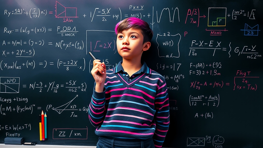 수학 & 글쓰기, 시너지 효과 내는 전략 (popart 스타일)