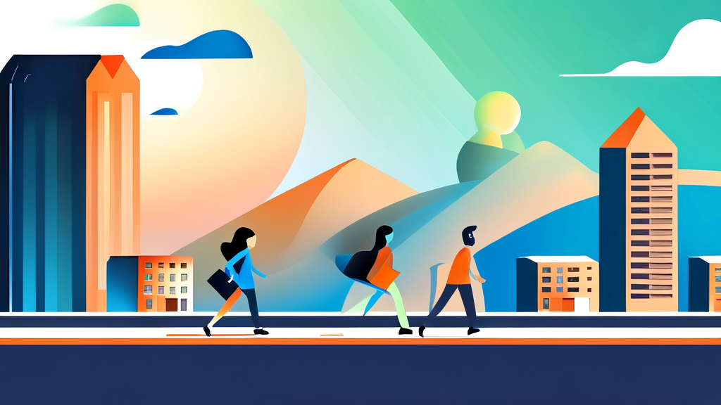 사업 시작 및 영세 사업자 세부담 완화 방안 (illustration 스타일)