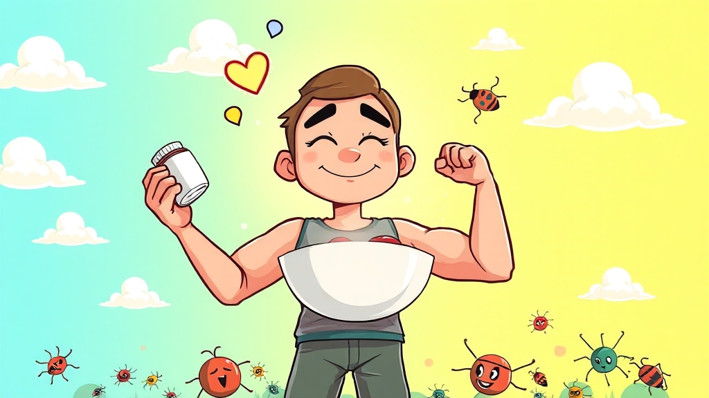 입술 포진 예방 및 재발 방지 (cartoon 스타일)