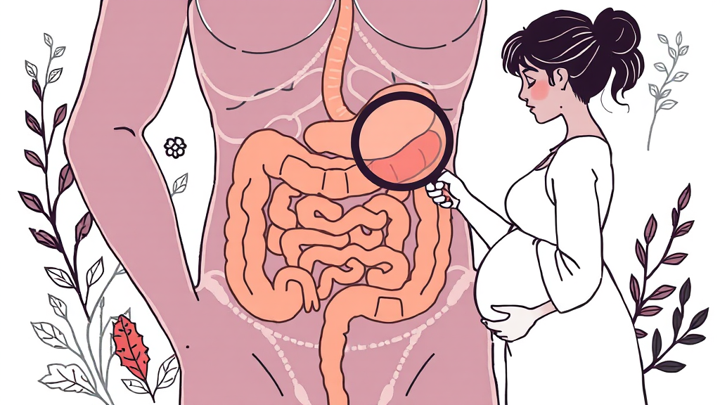 매스틱 유산균 부작용 및 주의사항 (illustration 스타일)