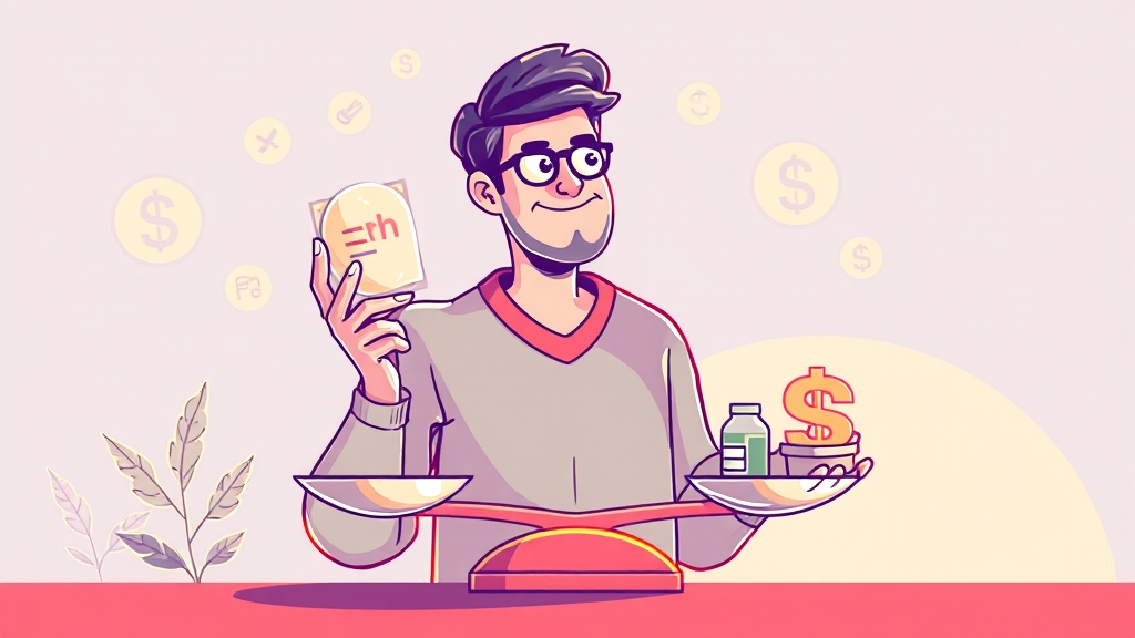 보험료 부담 줄이는 법 (illustration 스타일)