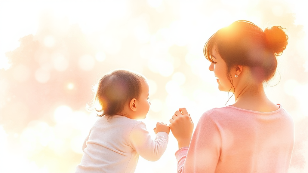 육아휴직 관련 유용한 정보 (watercolor 스타일)