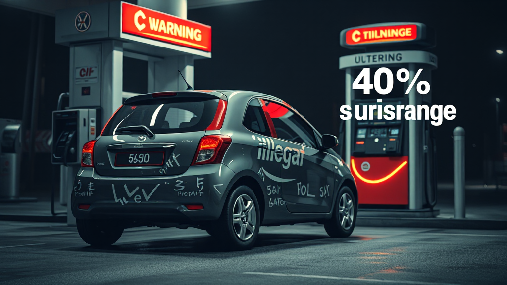 부정 사용 시 불이익 (realistic 스타일)