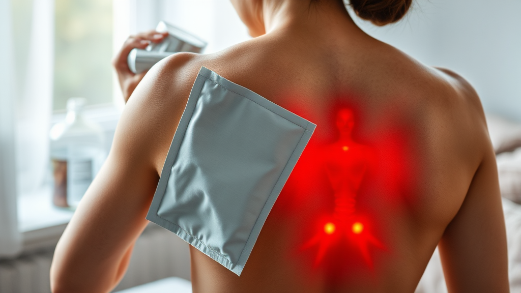 찜질 시 주의사항 (realistic 스타일)