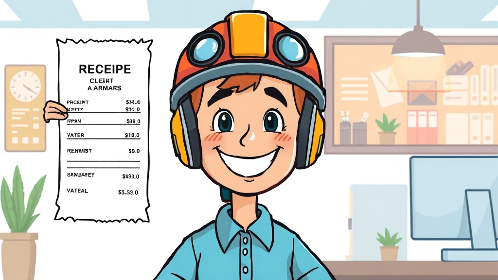 사업장 추가 확인 사항 (cartoon 스타일)