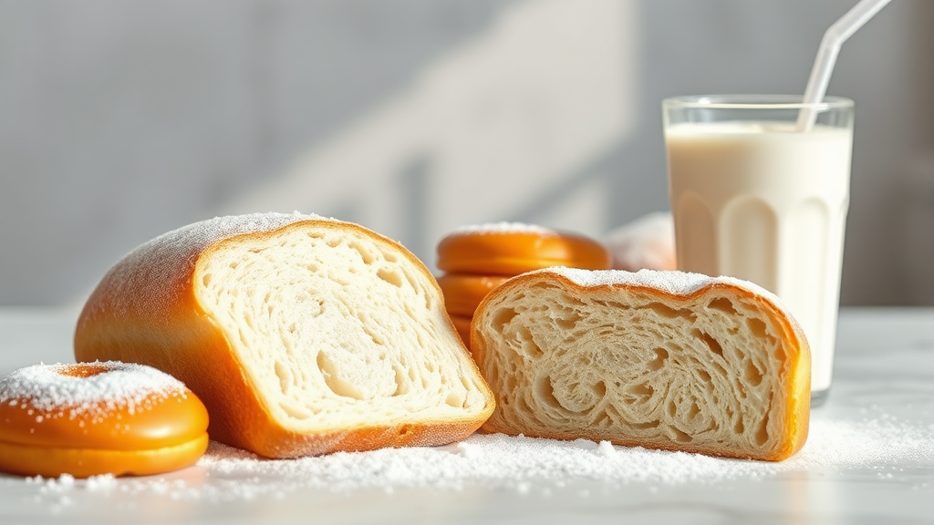 혈당 스파이크를 부르는 음식과 습관 (realistic 스타일)