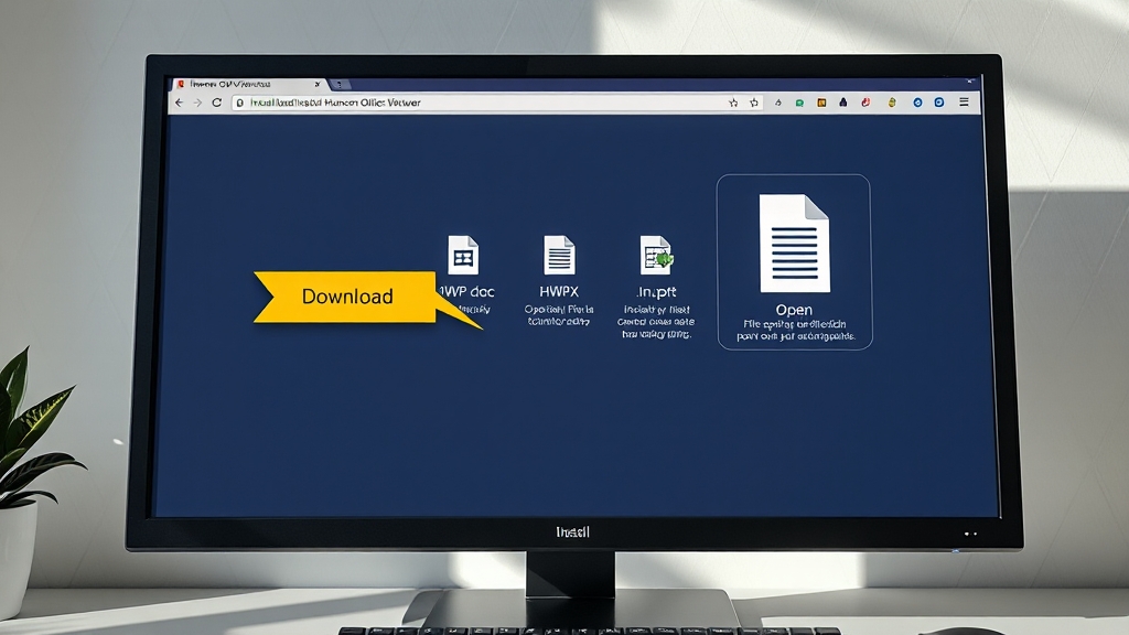 HWP/HWPX 파일 완벽 가이드 (realistic 스타일)