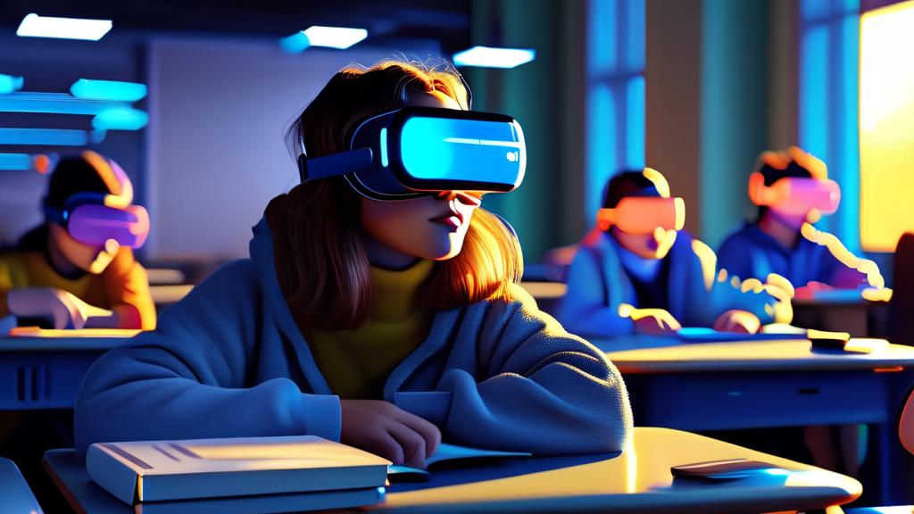 해외 AI 스마트 안경 부정행위 사례 (realistic 스타일)