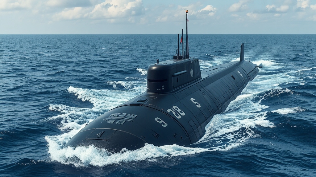 한미 관계와 핵잠수함 (realistic 스타일)