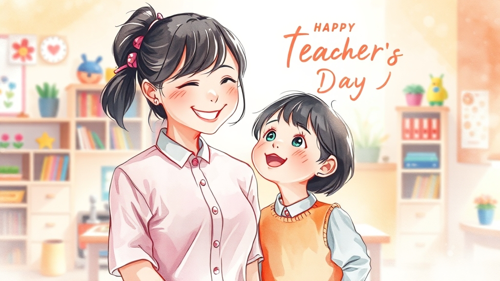 카톡/문자 메시지 (watercolor 스타일)