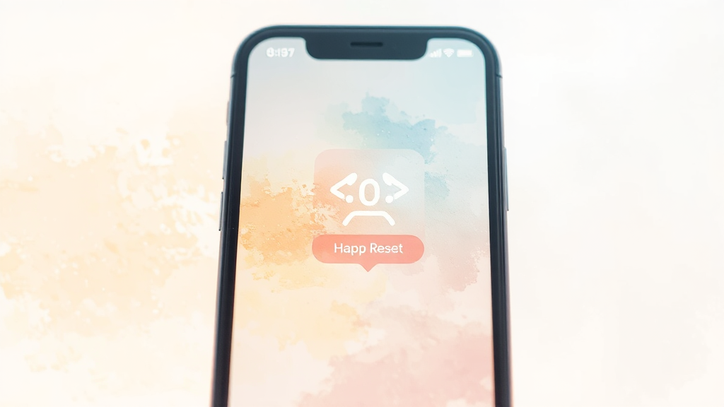 앱 업데이트 및 데이터 재설정 (watercolor 스타일)