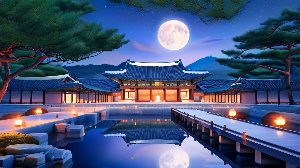 달빛 아래 펼쳐지는 조선 시대: 프로그램 상세 소개 (realistic 스타일)