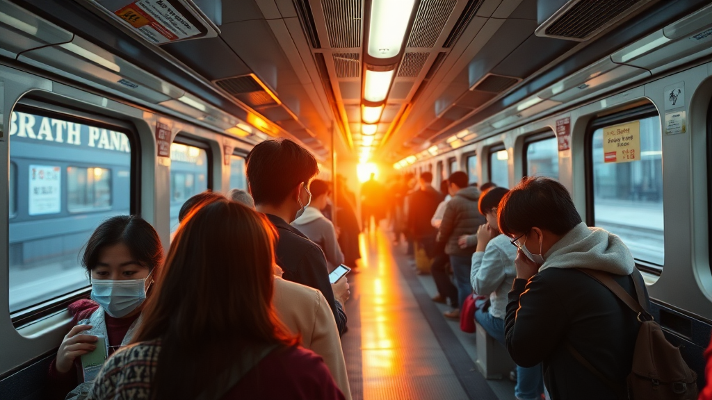 신정 연휴 KTX, 매진 상황 확인! (realistic 스타일)