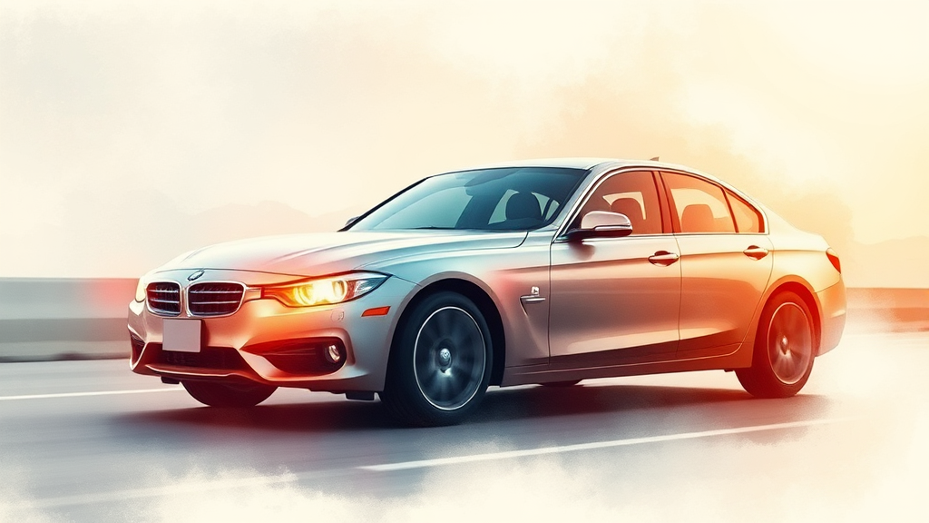 자동차 의무보험이란? (watercolor 스타일)