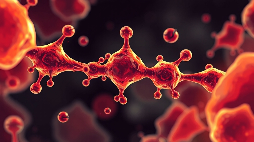 알부민 수치와 건강 (illustration 스타일)