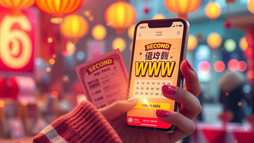 2차 당첨 결과, 어떻게 확인? (realistic 스타일)