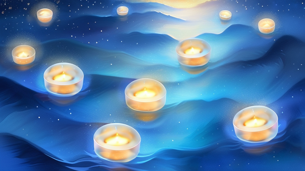 멜라토닌, 불면증 치료의 새로운 희망? (watercolor 스타일)