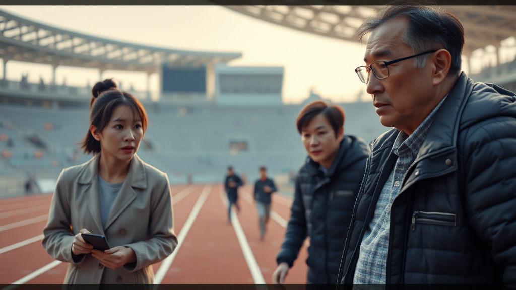 주요 출연진 소개 (realistic 스타일)