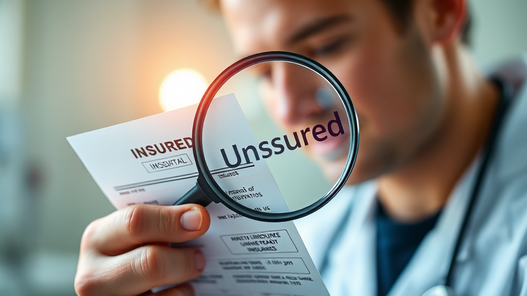 실손보험 청구 가능 항목 상세 분석 (realistic 스타일)