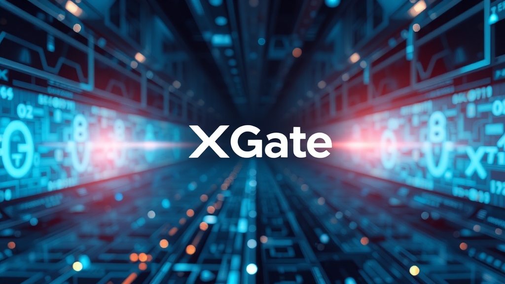 엑스게이트는 어떤 회사? (realistic 스타일)